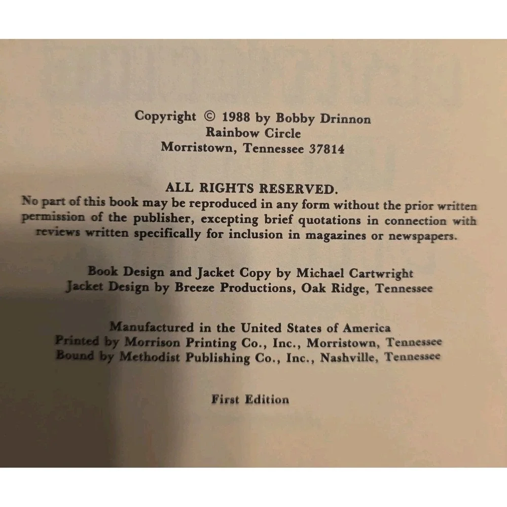 RARE Signed 1988 First Edition 